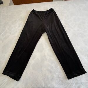 Diane Von Furstenberg Vintage Velvet Stretch Waist Pants, size 1X